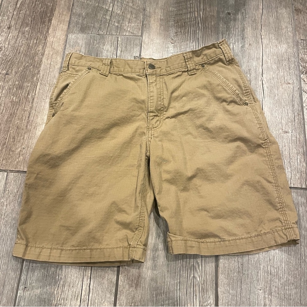 Carhartt Men's Khaki Cargo Shorts
